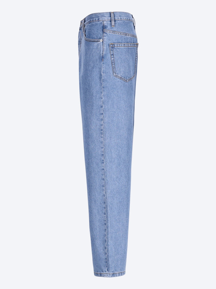 Five-pocket heavyweight denim pants 2