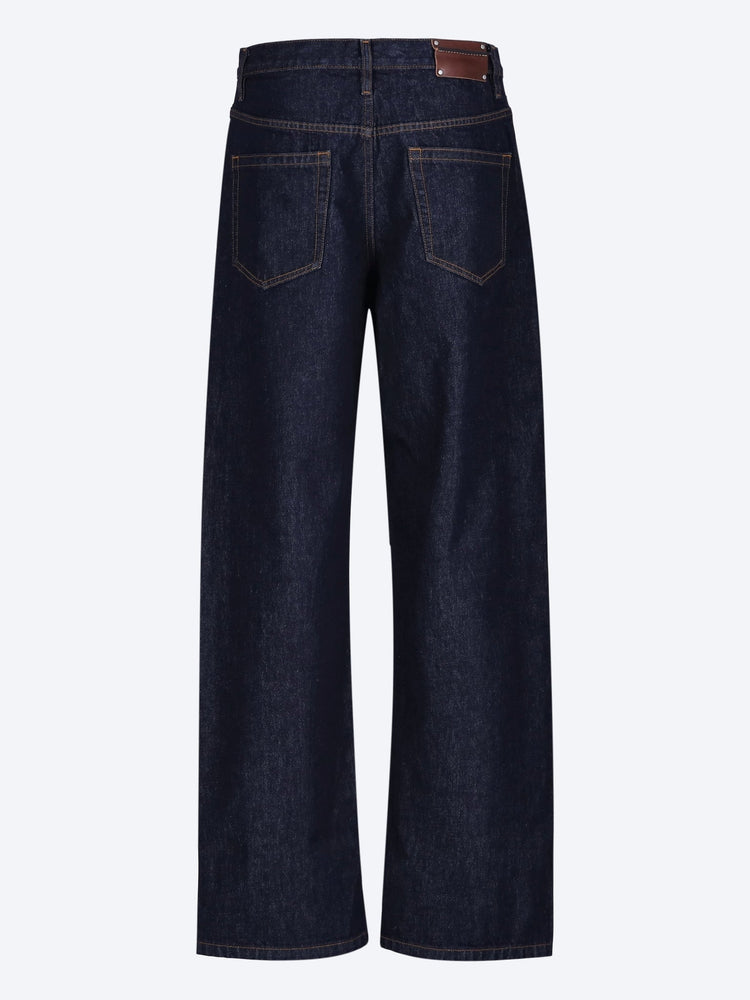 Five-pocket heavyweight denim pants 3