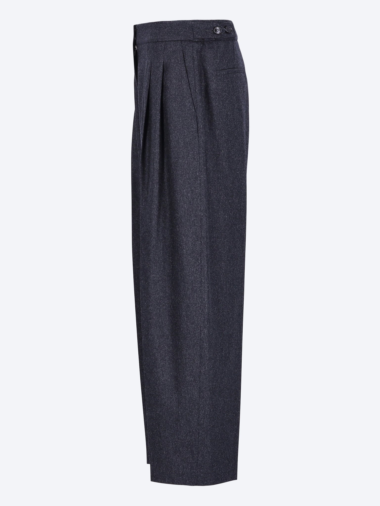 Flannel tailored pants 2