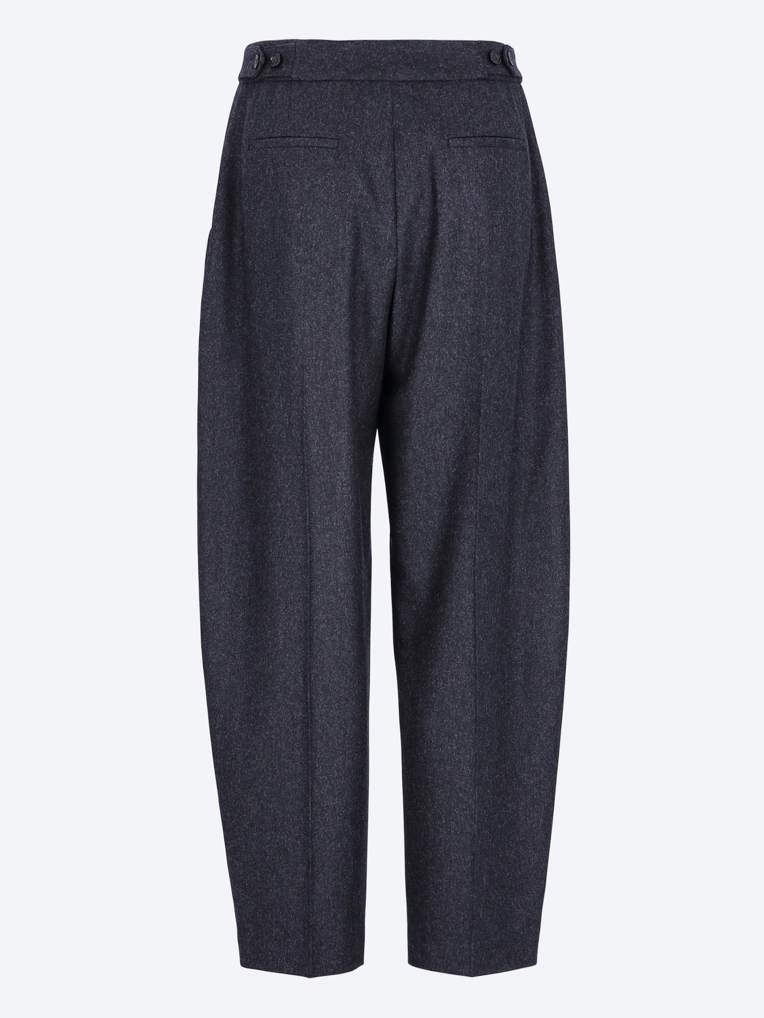 Flannel tailored pants 3