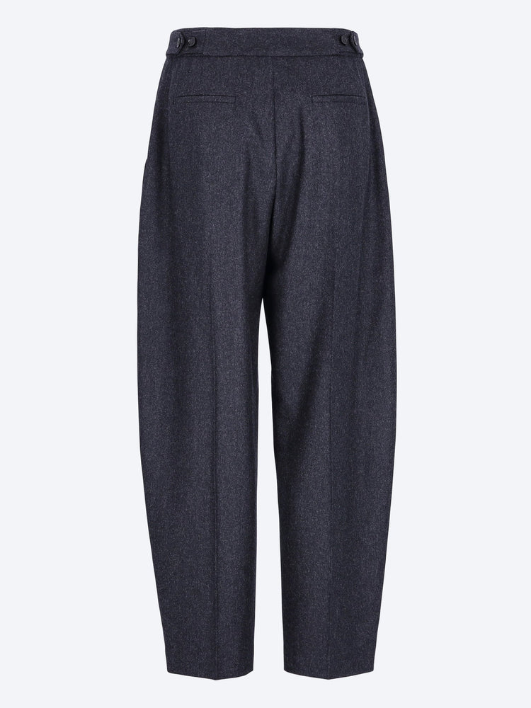 Flannel tailored pants 3