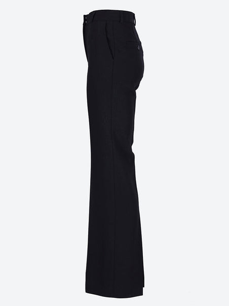 Flared evening pants
