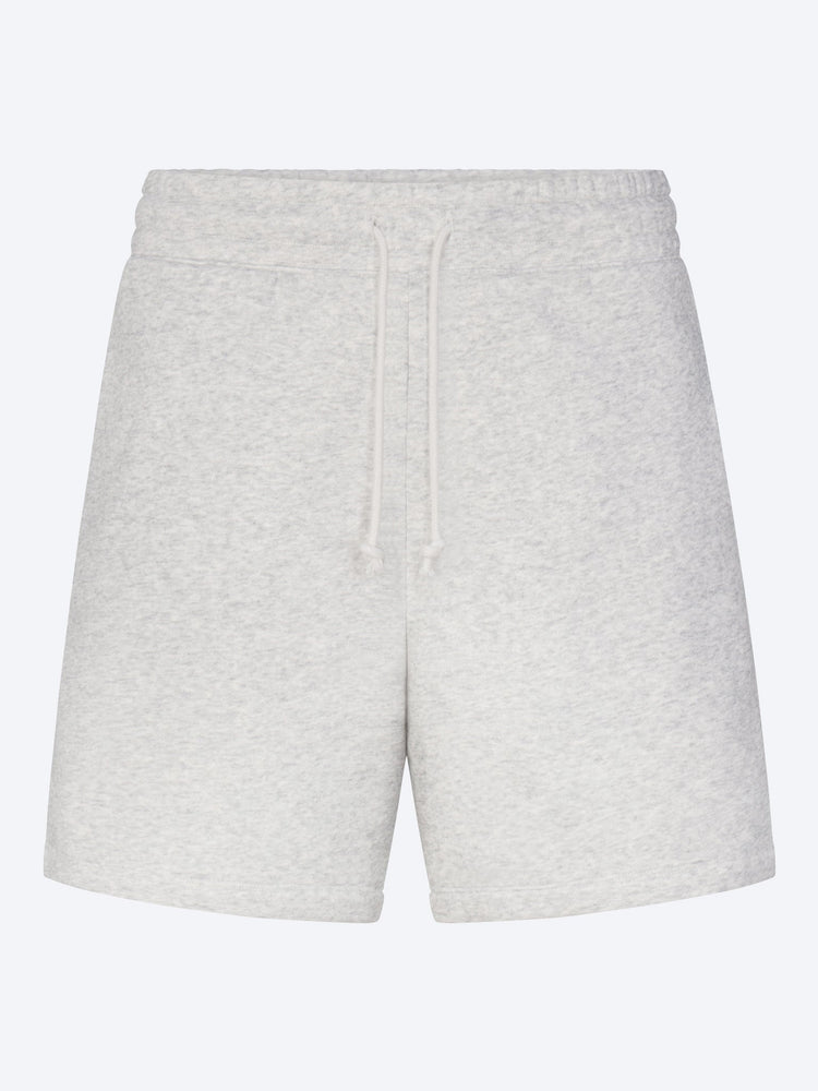 Fleece lounge relaxed shorts 1