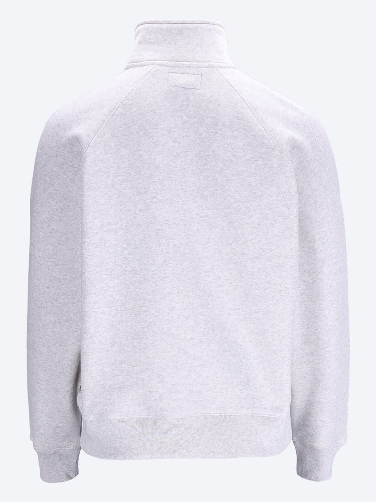 Fleece raglan zip mock sweatshirt 3