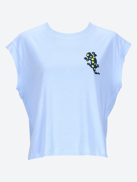 Fountain embroidered t-shirt