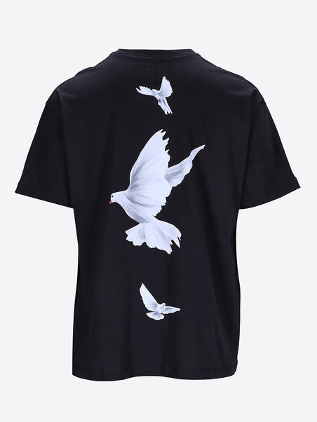 T-shirt Freedom Dove en noir