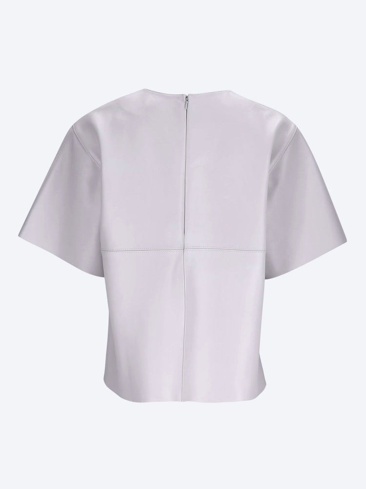 Frieda leather blouse 2