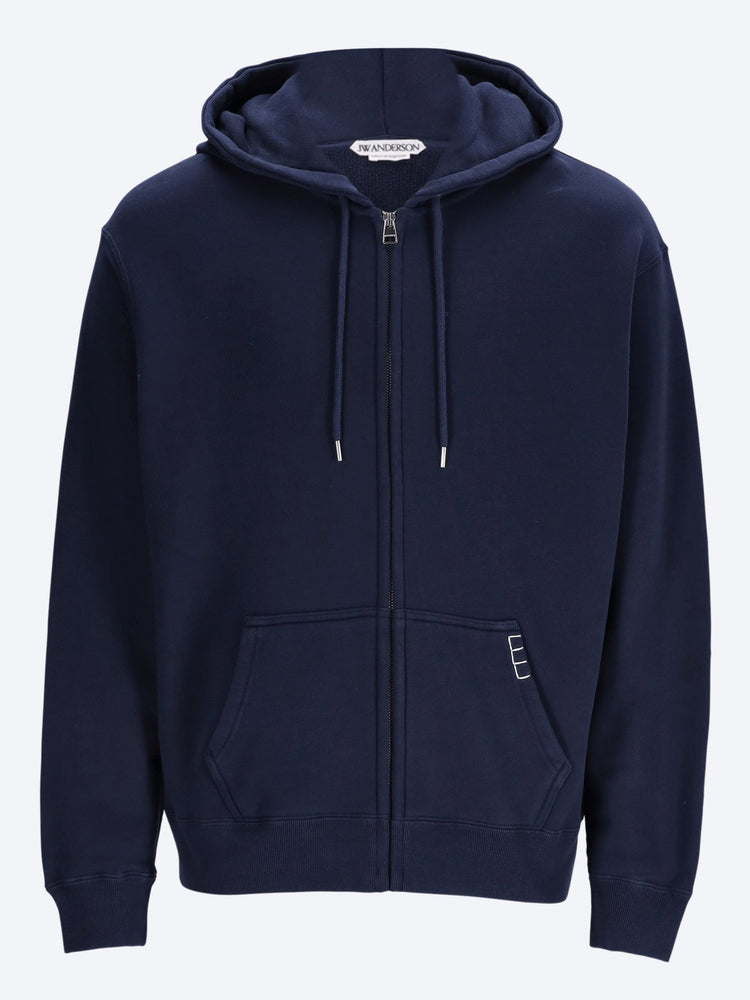 Front zip hoodie 1