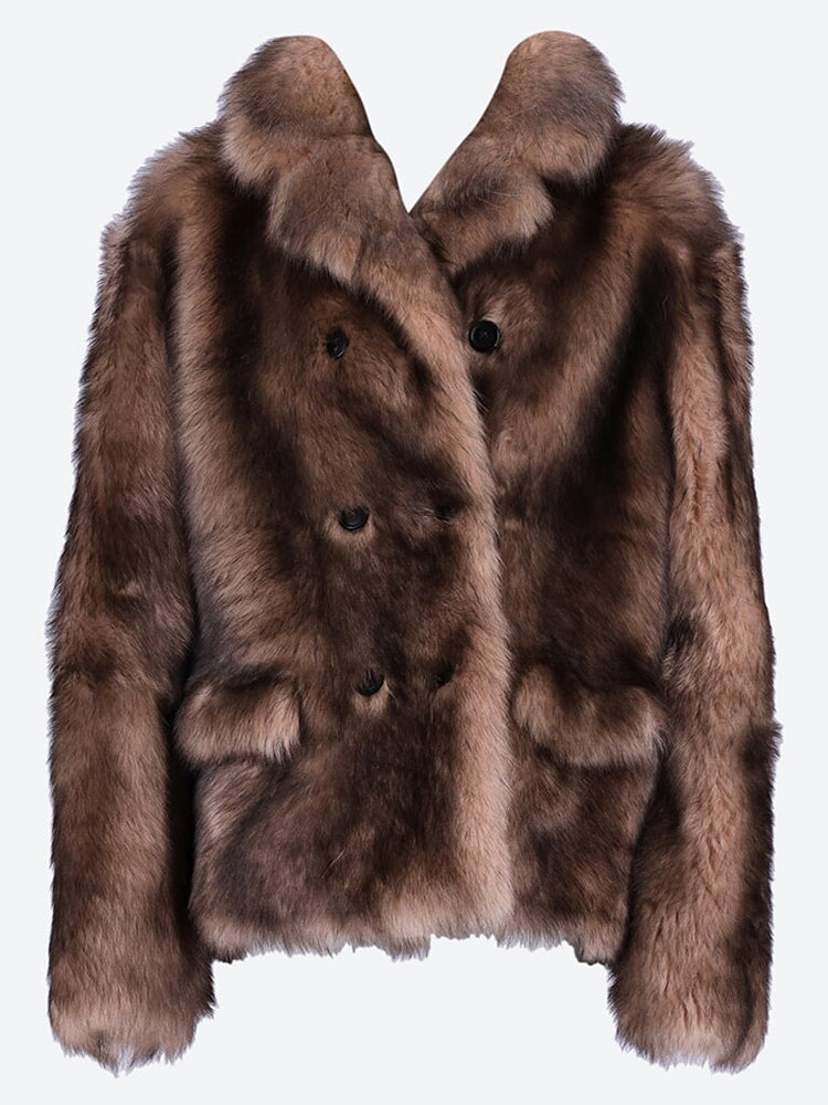 Miu miu fur coat best sale