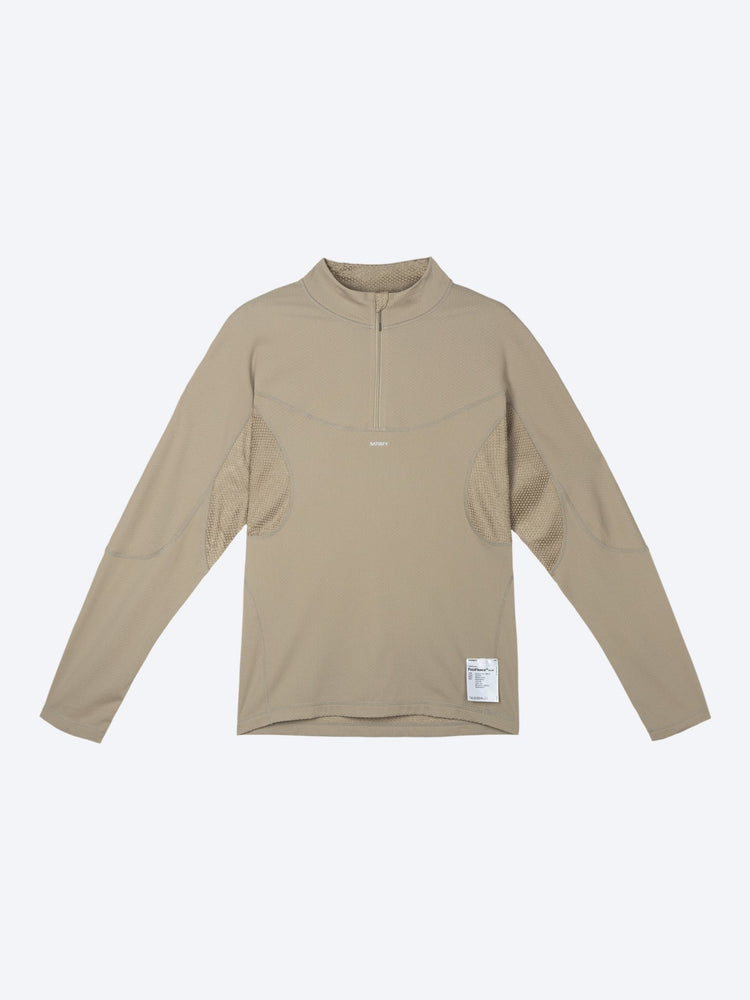 T-shirt long à demi-zip Fuzzfleece octa 1