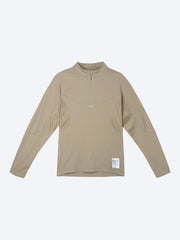 T-shirt long à demi-zip Fuzzfleece octa ref: