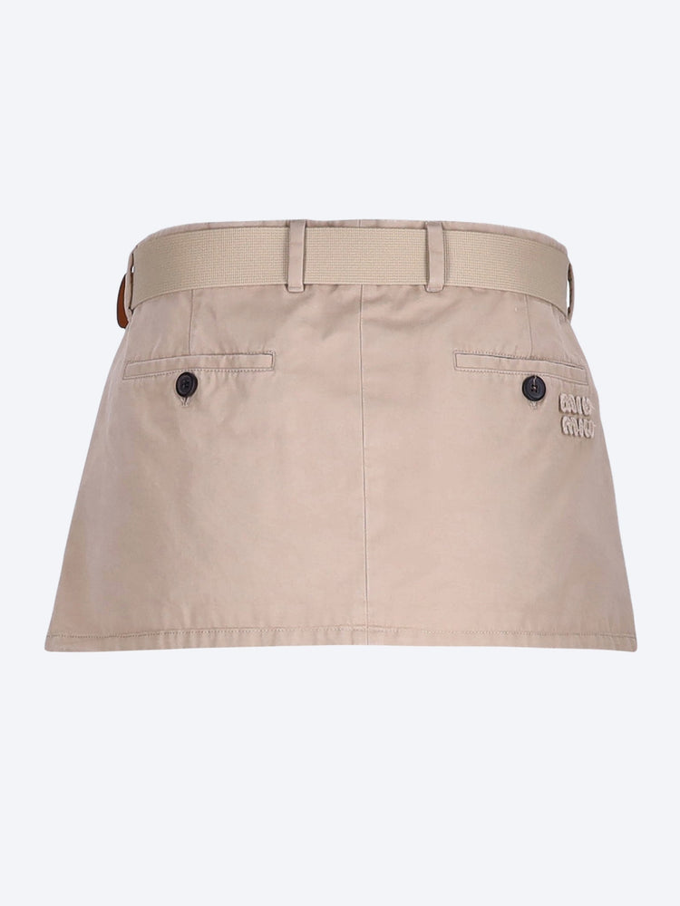 Gabardine old skirt 3