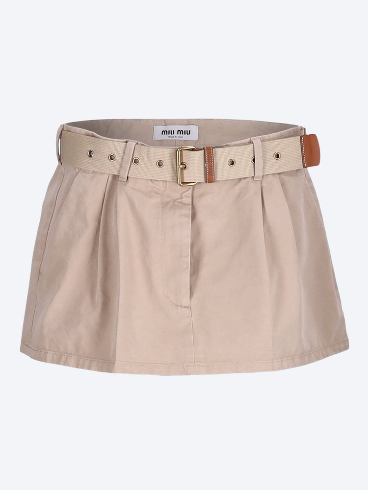 Gabardine old skirt 1