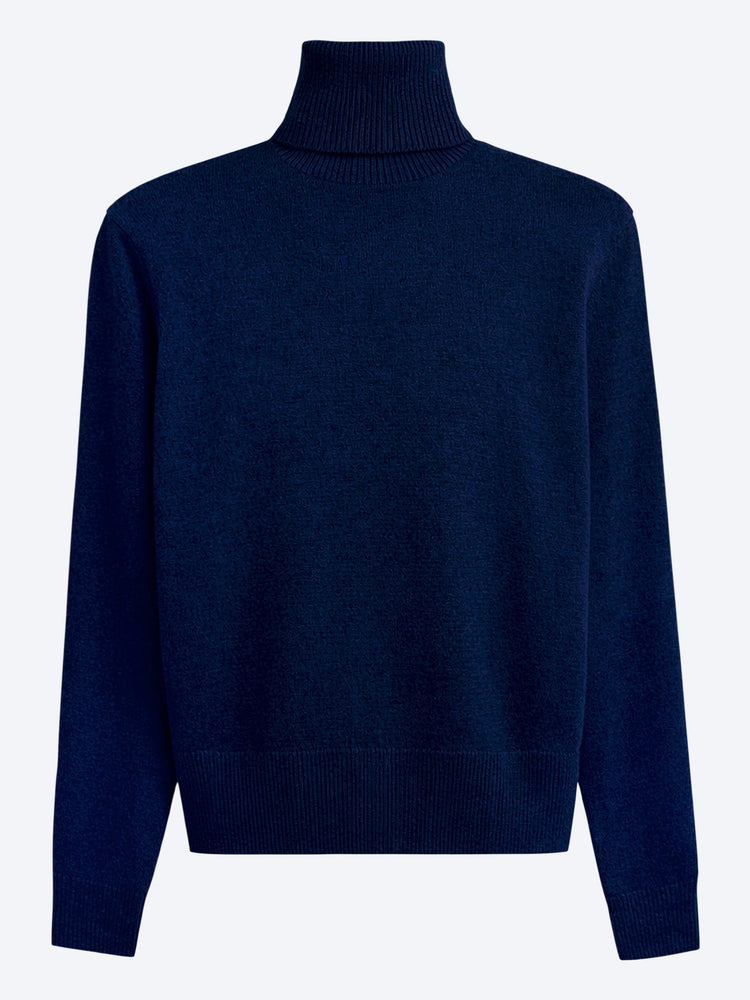 Gala-Rollkragenpullover aus wattiertem Strick 1