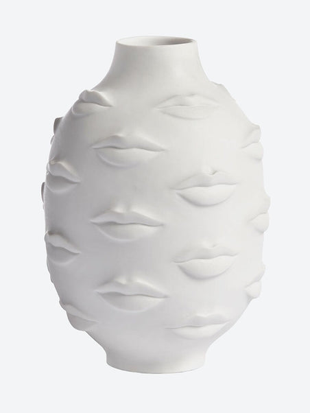 Gala Vase ronde blanc