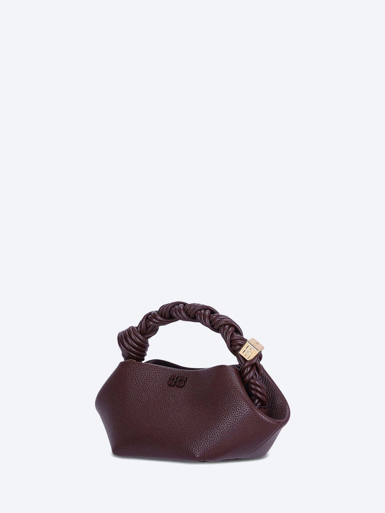 Ganni Bou Bag Mini-Handtasche aus genarbtem Leder 2