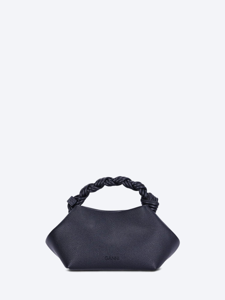 Ganni bou bag small grained handbag 4