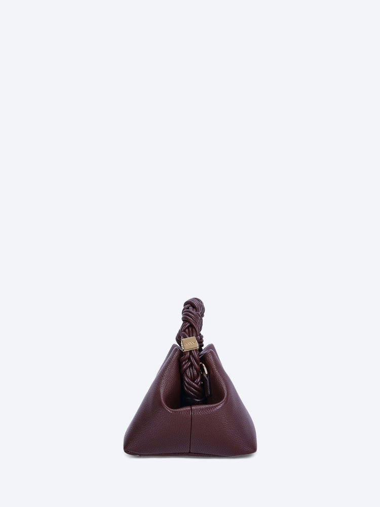 Ganni bou bag small grained handbag 3