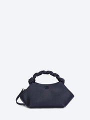 Ganni bou bag small grained handbag ref: