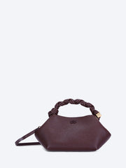 Ganni bou bag small grained handbag ref: