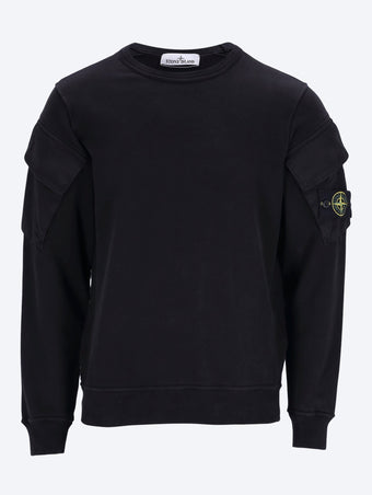 Garment dyed sweatshirt