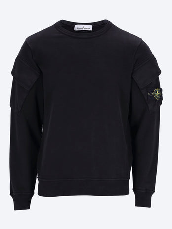 Garment dyed sweatshirt