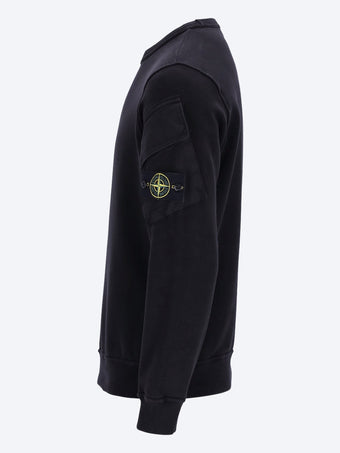 Garment dyed sweatshirt