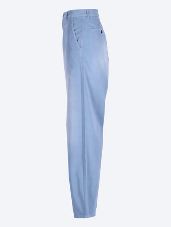 Garment-dyed twill pants