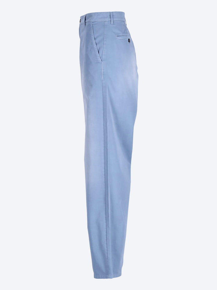Garment-dyed twill pants 2