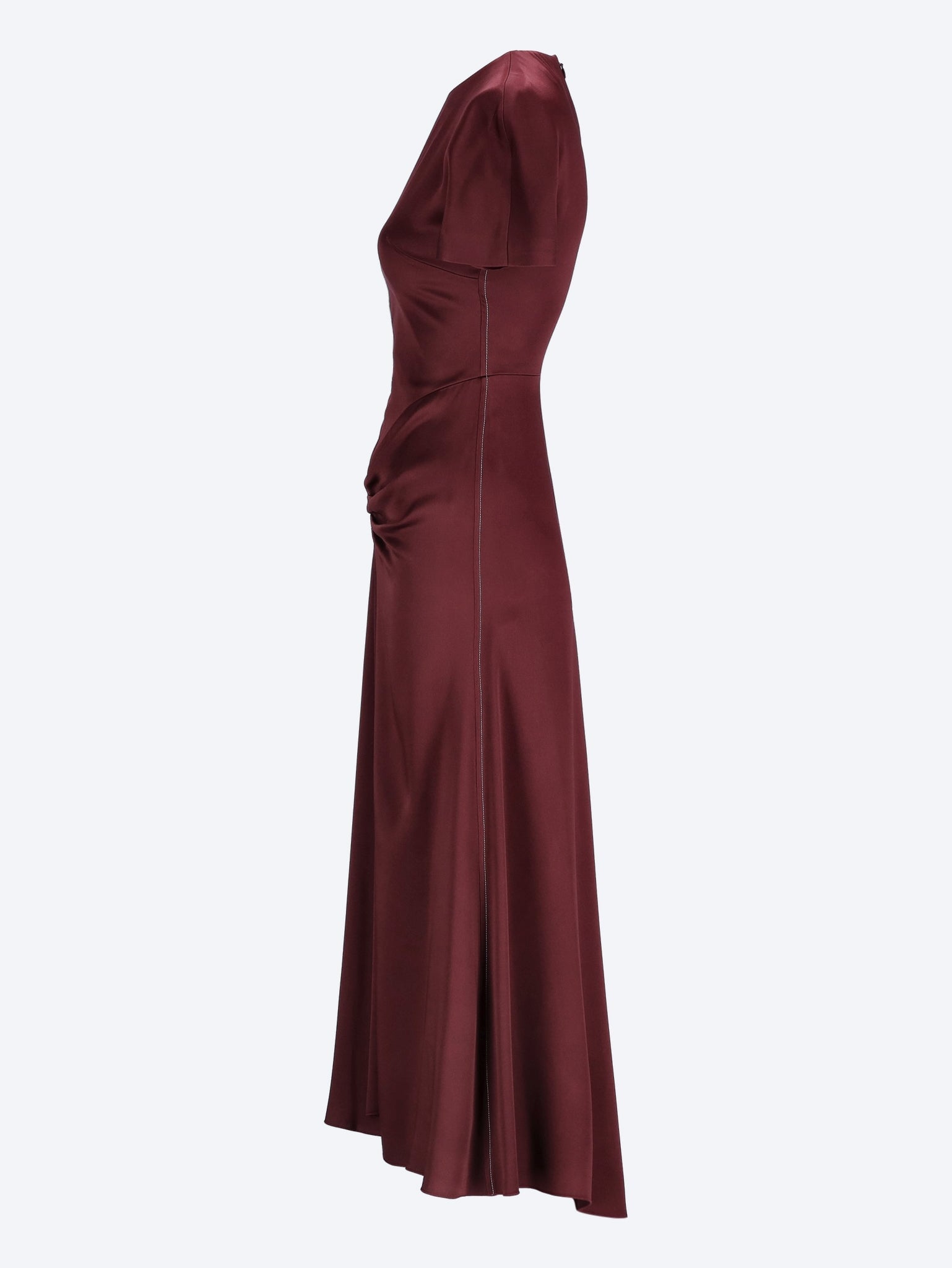 Gathered detail t-shirt midi dress 2