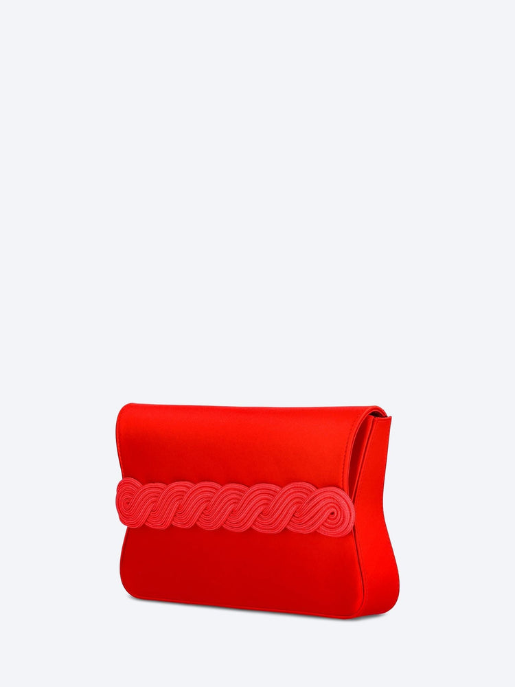 Pochette à bandoulière en satin Gerrit 2