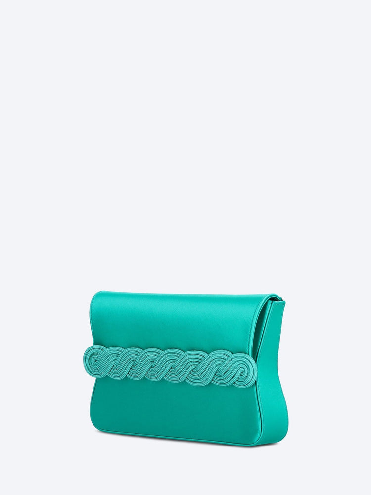 Gerrit satin strap clutch 2