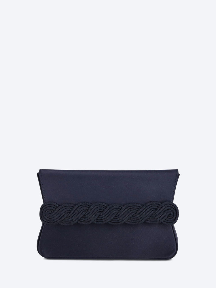 Gerrit satin strap clutch 1