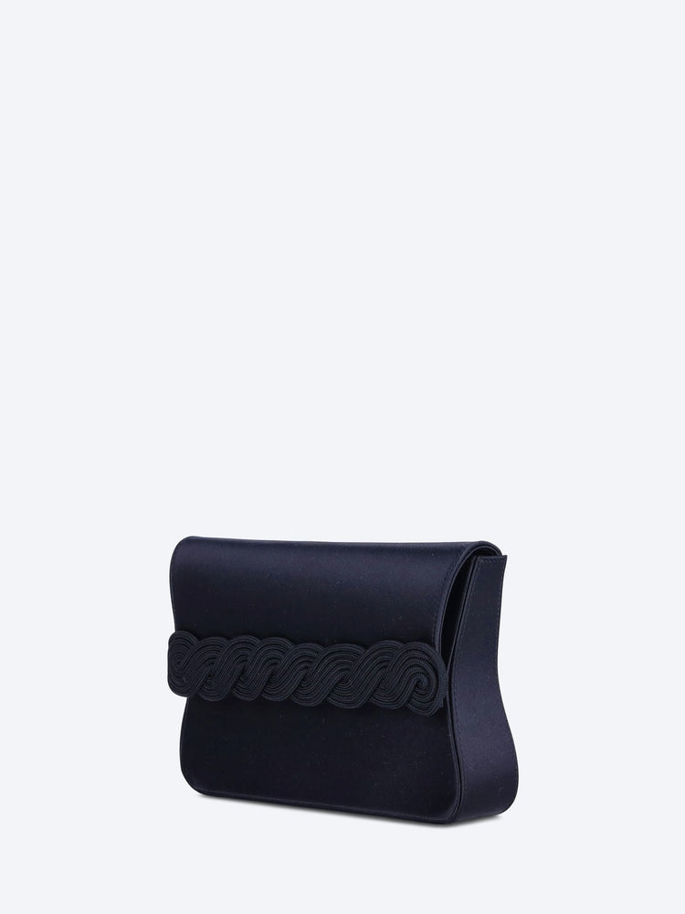 Gerrit satin strap clutch 2