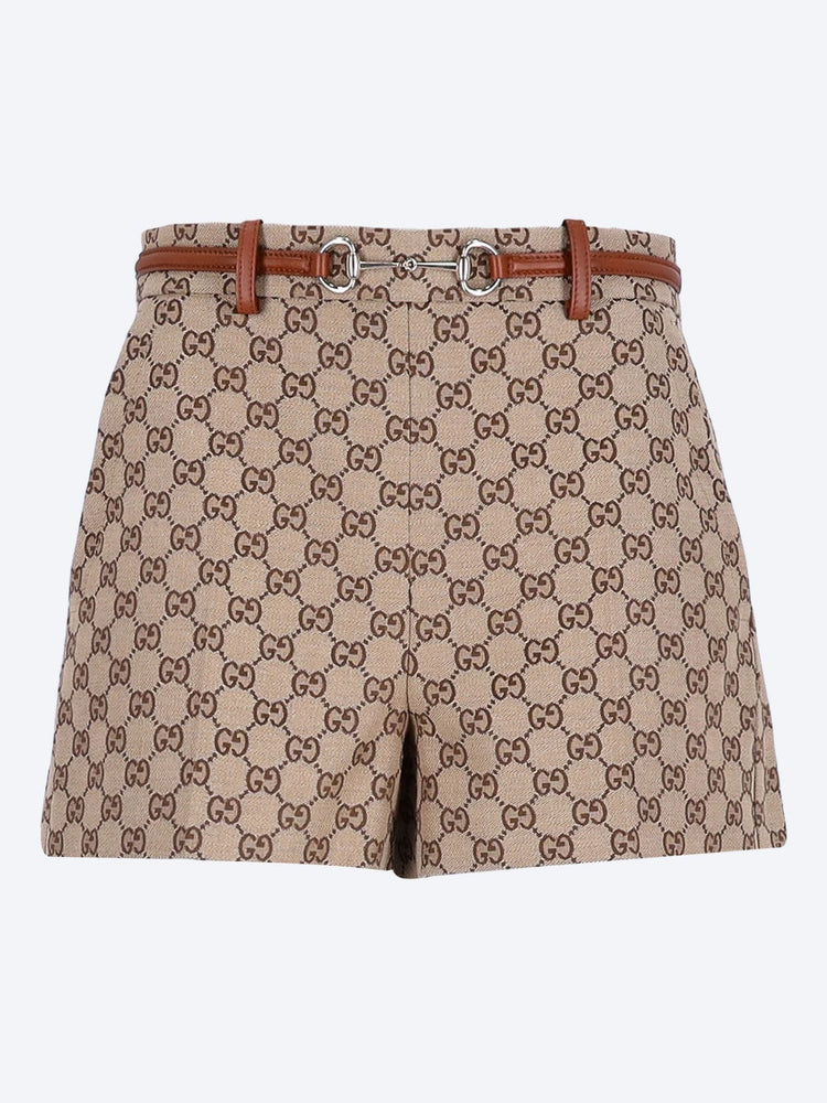 Shorts de canvas GG 1