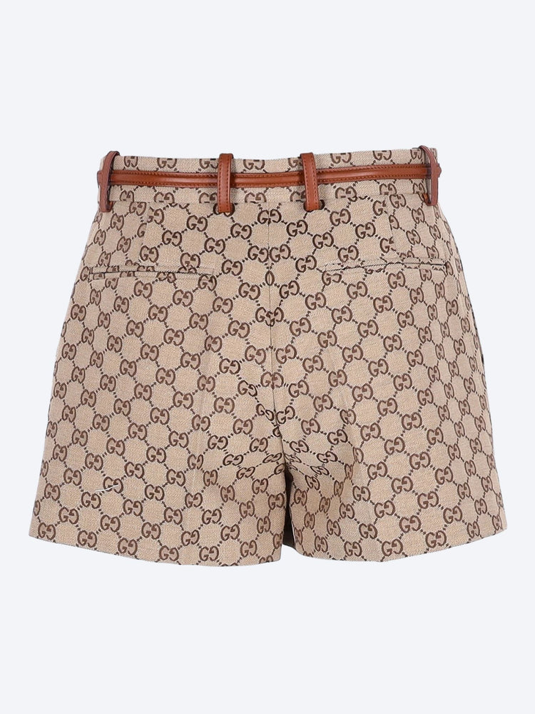 Shorts de canvas GG 3