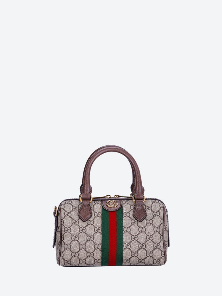 Gucci supreme 2025 boston bag