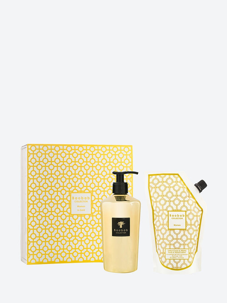 Geschenkbox für Damen, goldenes Handwaschgel 1