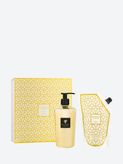 Geschenkbox für Damen, goldenes Handwaschgel ref: