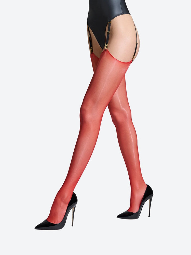 MAISON CLOSE WOMEN CLOTHING UNDERWEAR Glossy stockings