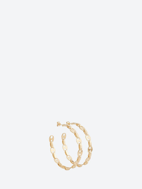 Gold earrings