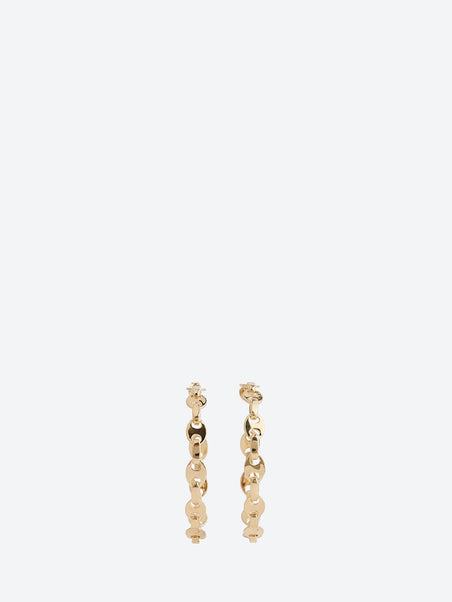 Gold earrings