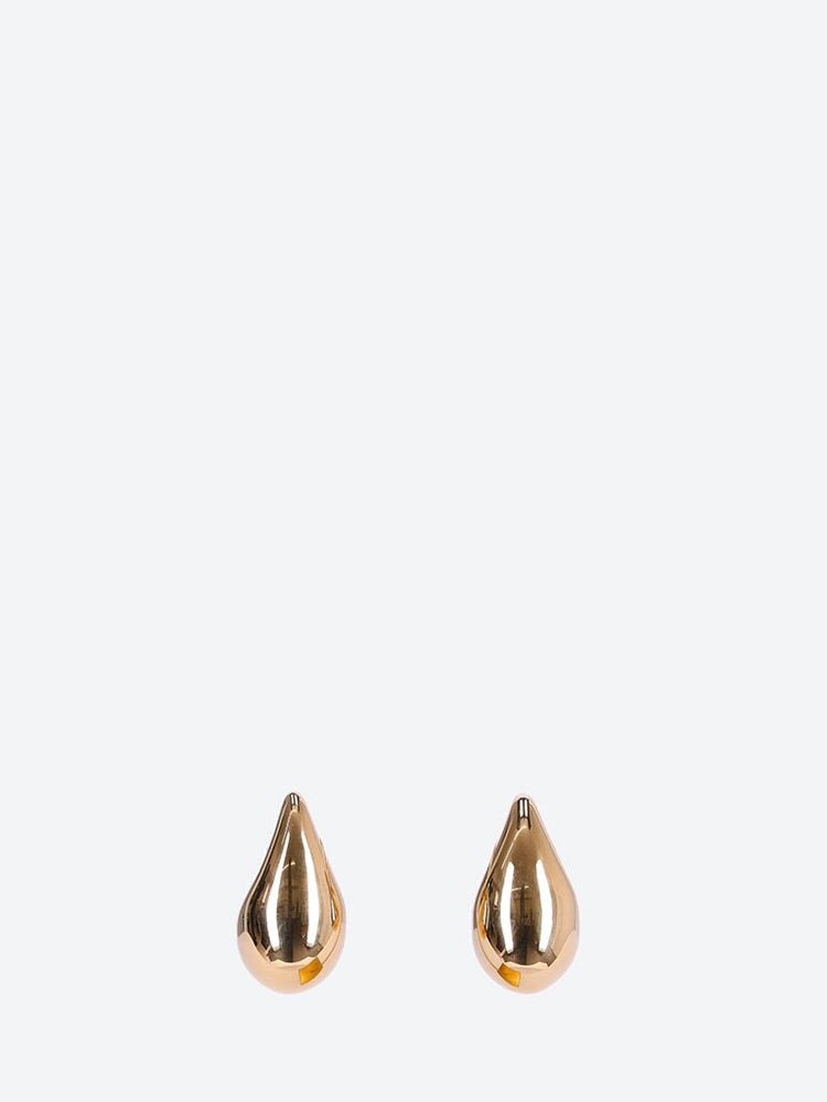 Gold silver earrings 1