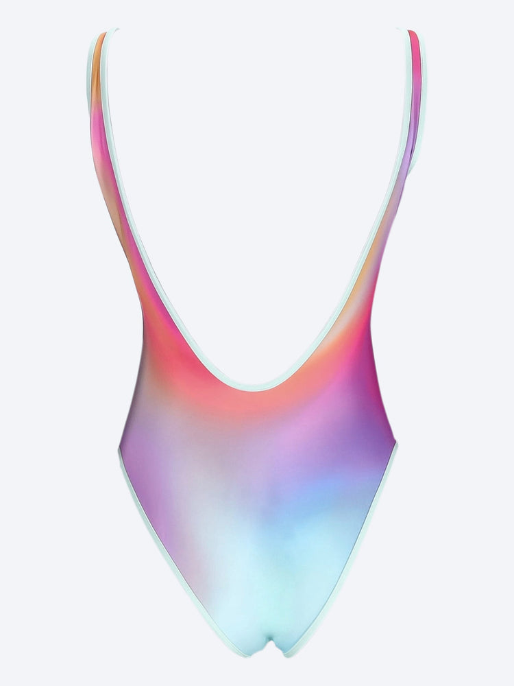 Gradient printed swimsuit 2