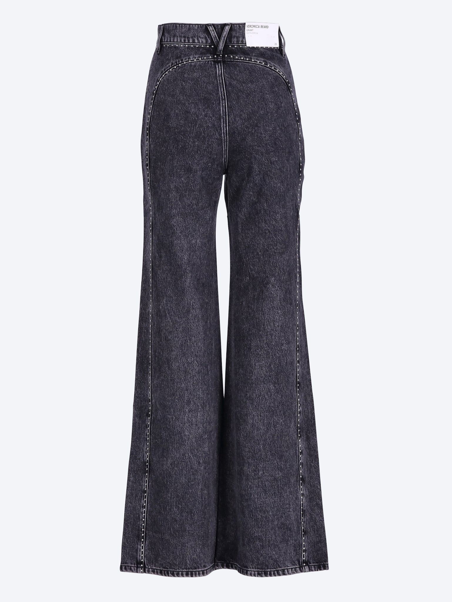 Grant-Jeans mit hohem Bund und weitem Bein 3