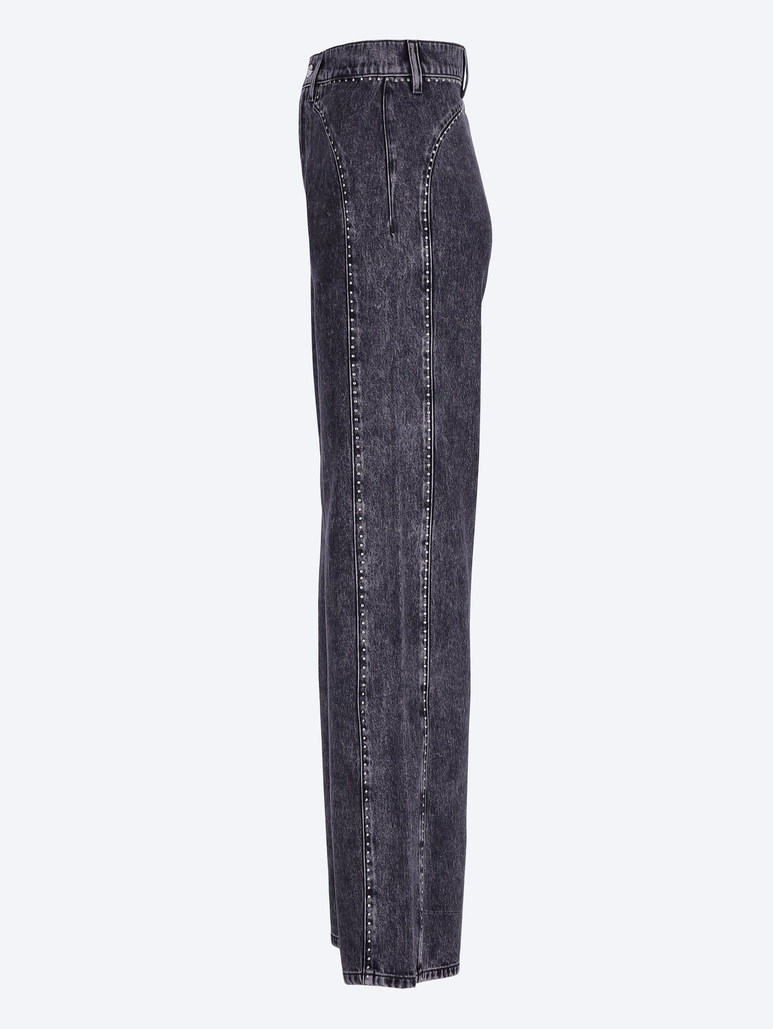 Grant-Jeans mit hohem Bund und weitem Bein 2