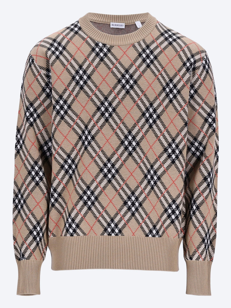 Gregory checkeck knitwear 1