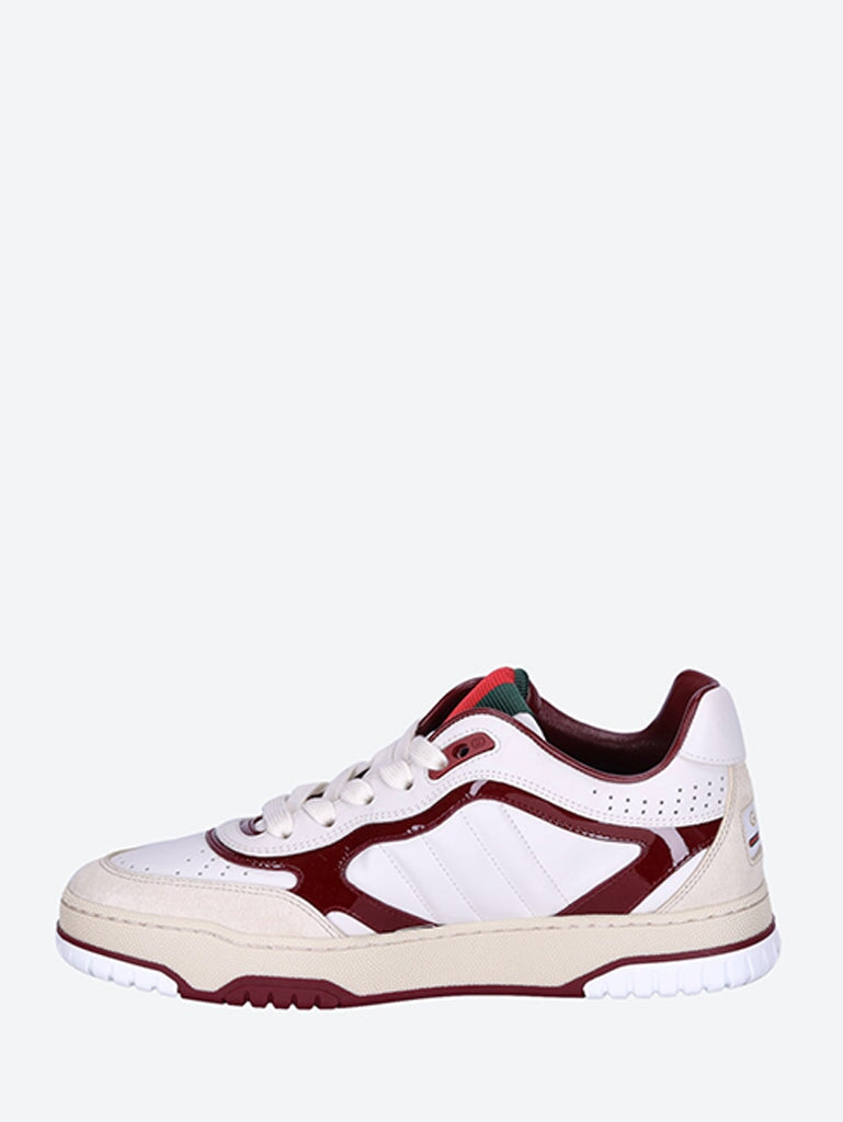 Gucci re-web leather sneakers 4