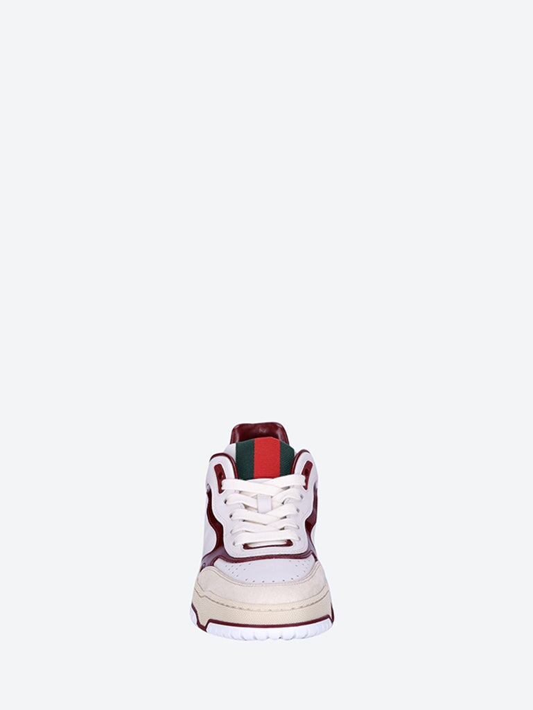 Gucci re-web leather sneakers 3