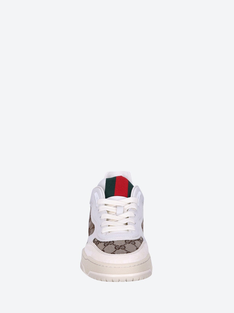 Gucci re-web leather sneakers 3